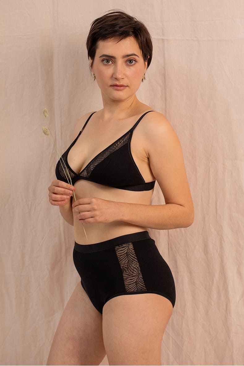 Lingerie Underwear :: Briefs :: Savannah High Waist Panties - Urbankissed