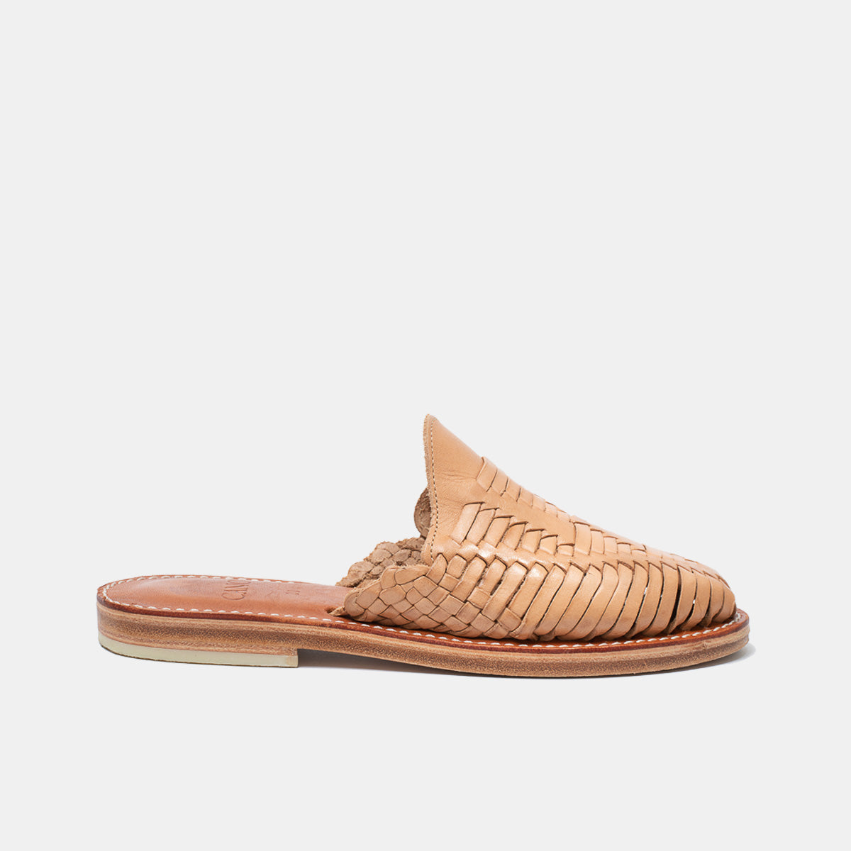Women's Woven Leather Mules